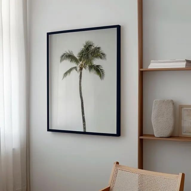 Cuadro palm tree by the beach poster plage nature salon - 2