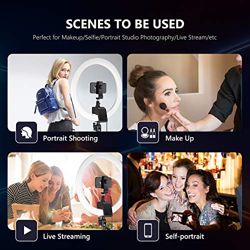 Neewer Advanced 16-Inch Led Ring Light Support Manual Touch Control With Lcd Screen, Remote And Multiple Lights Control, 3200-5600K, Stand Included For Makeup Youtube Video Blogger Salon (White) #TOP6