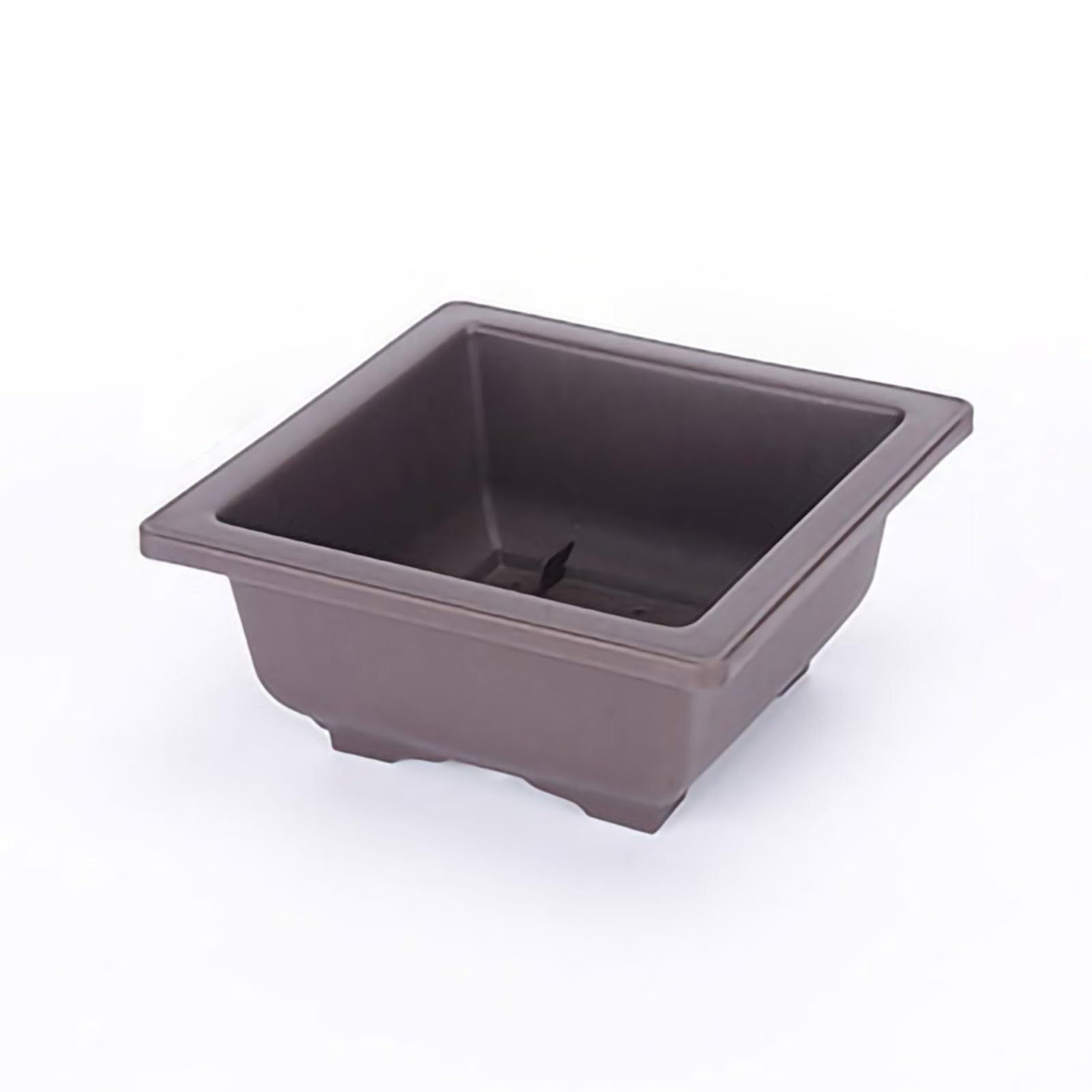 Gsycle Rectangular Flower Pot, Flower Planter Box Windowsill Container Thickening Succulent Pot Succulent Planter with Tray for Succulent, Vegetable (Large Rhombus Shallow Pot)