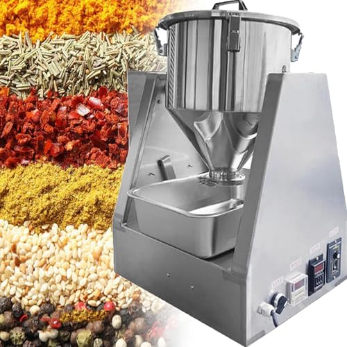 Máquina mezcladora de polvo seco y húmedo, mezclador de acero inoxidable de laboratorio para piensos, granos, partículas y productos químicos