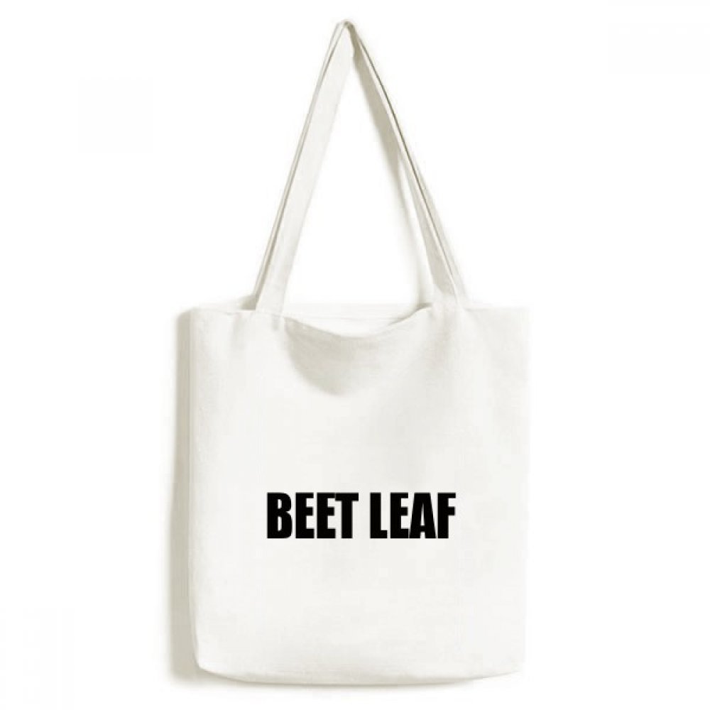 Sac shopping Beet Leaf lavable idéal pour le marché et les courses - 4