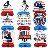 Veterans Day Decorations Happy Veterans Day Centerpiece for Veterans Party Supplies, 9PCS