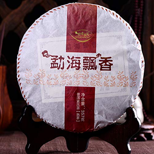 357g Té Puerh Intenso de Menghai China Yunnan Original Buen Té Té Pu'er Orgánico Natural Comida Verde sin Aditivos Té Pu-erh
