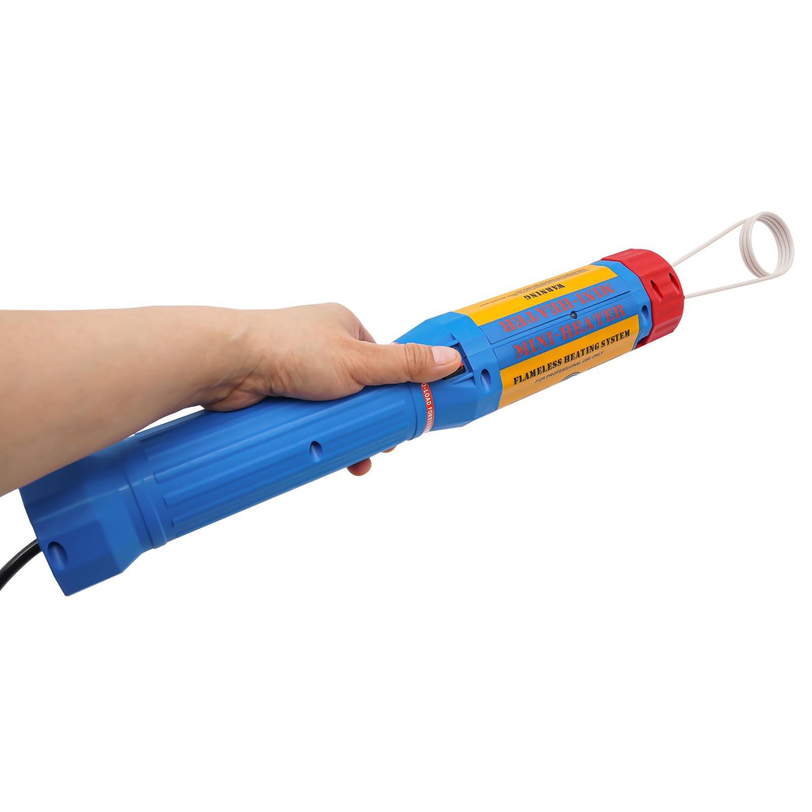 Calentador por inducción magnético, 1100 W, con 8 bobinas de calor, sin llama, herramienta de inducción sin llama para quitar tornillos, calentamiento por inducción, juego de herramientas manuales