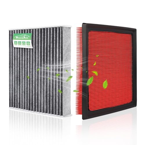 StaunchAuto Engine & Cabin Air Filter for RAV4 19-25 Camry 18-24 Avalon 2021 Highlander 20-26 Avalon 19-22 ES350 19-25 2.5L 3.5L Air filter for Car Replacement CF12157 CA12377 (Not Hybrid!)