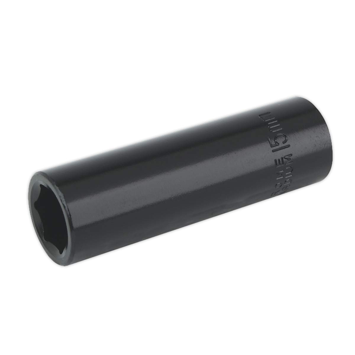 Sealey Impact Socket 15mm Deep 1/2"" Square Drive Individual Impact Socket