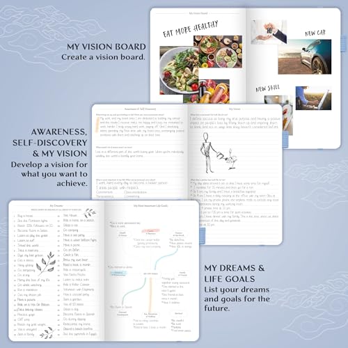 Image of Legend Planner Undated, Weekly & Daily Goal Journal, A5 Periwinkle