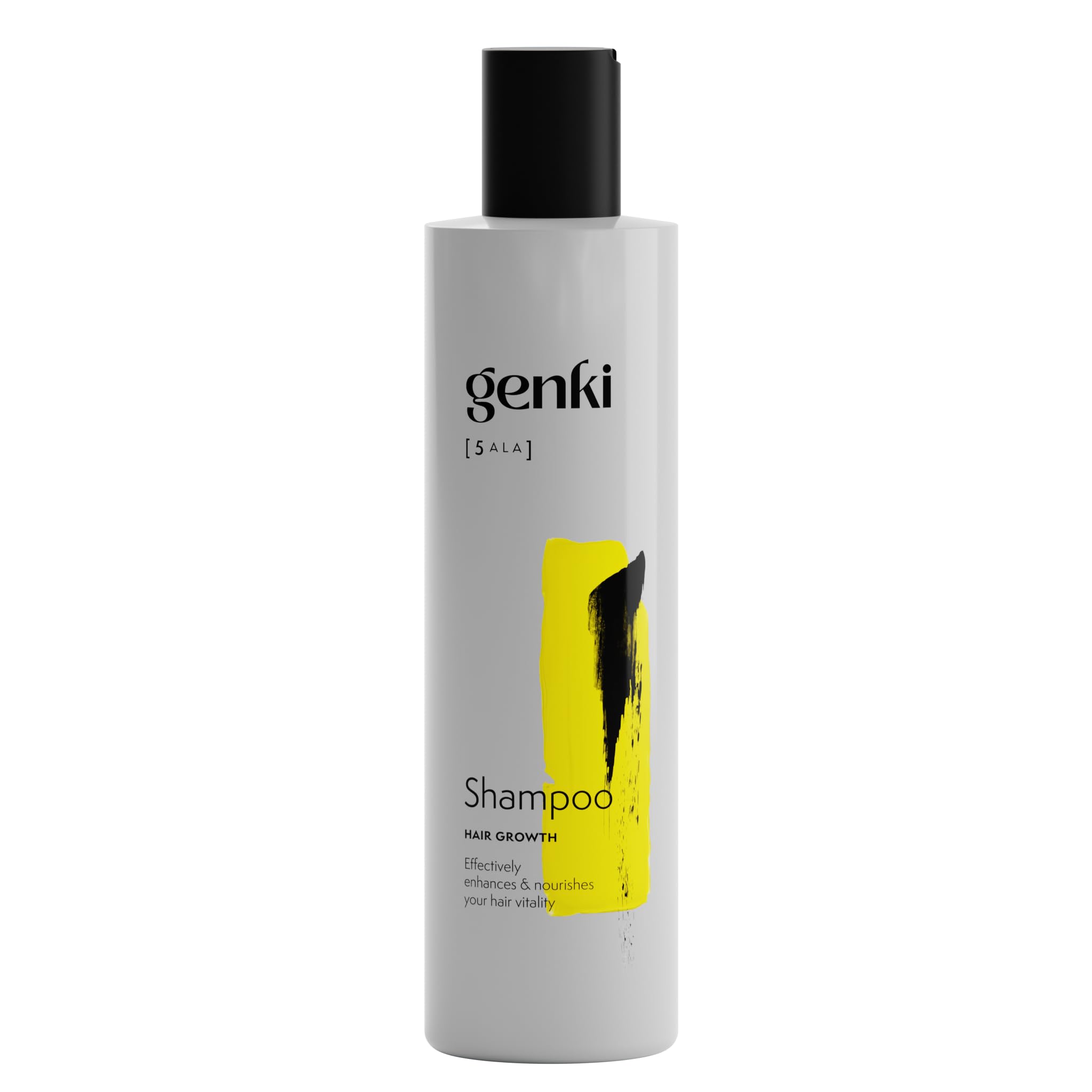 Growth Shampoo 250 ml mit 5-ALA und Koffein Fördert das Haarwachstum Stärkt die Haarwurzeln Anti-Haarausfall Shampoo für volles und widerstandsfähiges Haar