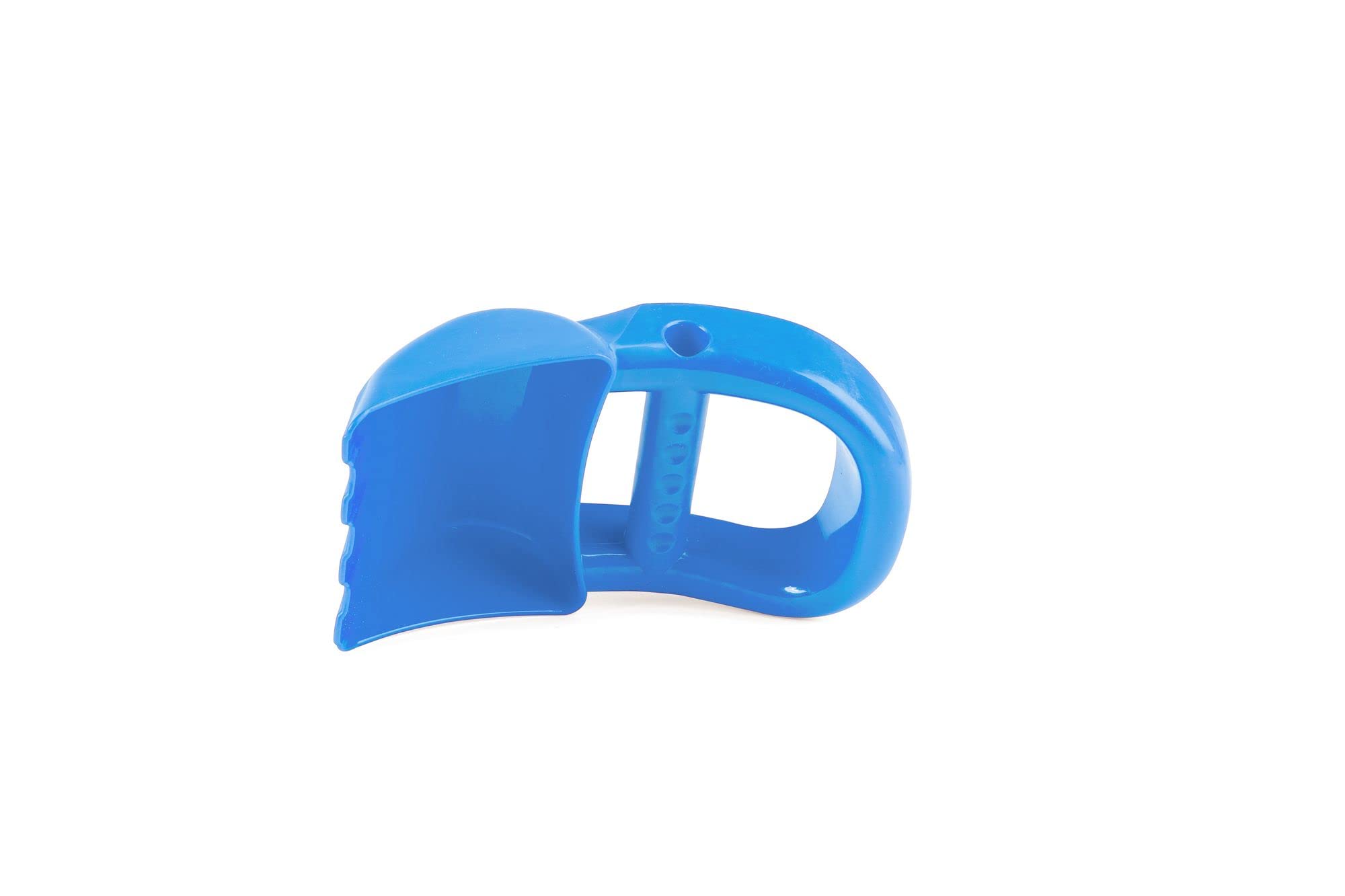 Hape Handbagger blau - Sandspielzeug, Mini Bagger für Strand, Garten & Sandkasten, Motorik- & Koordinationsspielzeug für kreative Outdoor Abenteuer, für Kinder ab 3 Jahren