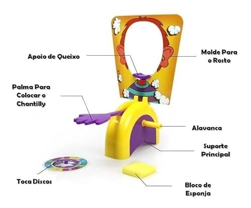 Jogo Torta Na Cara Infantil Pie Face Creamy Rosto