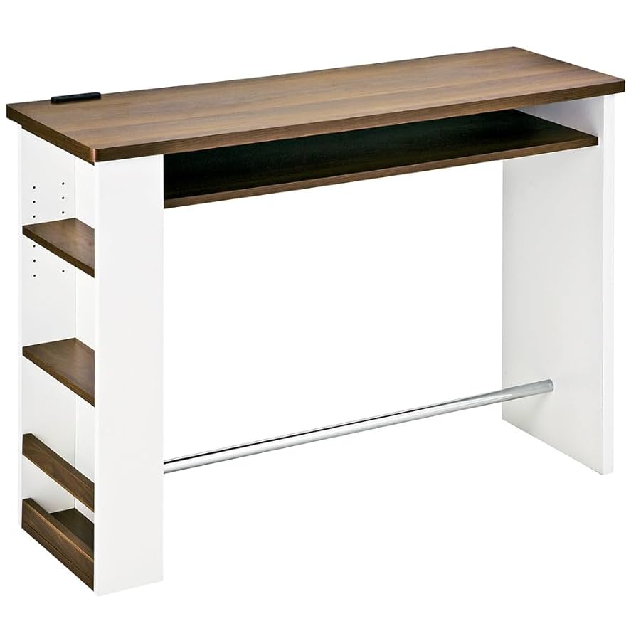 カウンターテーブル 幅120cm 高さ102cm Amazon｜宮武製作所 カウンターテーブル Latte 幅120×奥行き39.5