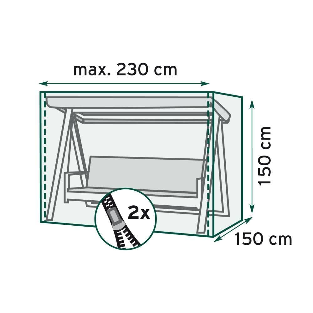 TrendLine Schutzhülle Exclusive Hollywoodschaukel 230x150x150 cm Abdeckung Hülle