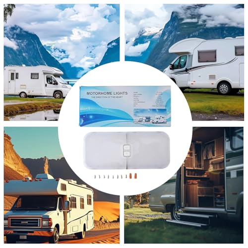 Luces interiores para autocaravana con techo LED y sistema de iluminación de 12 a 30 V 4