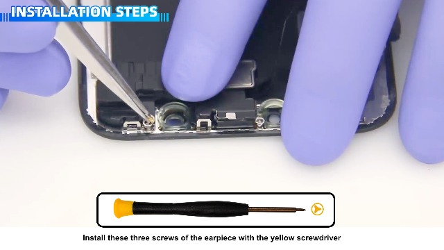 Schermo OLED Per IPhone XS EFAITHFIX - Display Con 3D Touch, Kit Riparazione Completo Con Strumenti