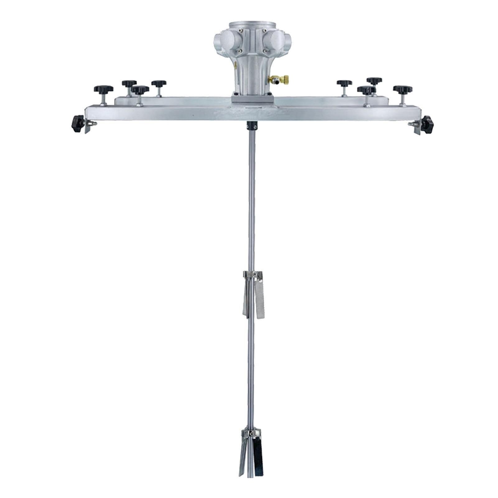 Agitador neumático Mezclador de Aire con Soporte de suspensión de Cuchillas Plegables Mezclador neumático para Materiales de Recubrimiento de Pintura.,H006