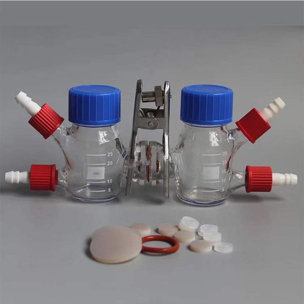 Reactor de producción de hidrógeno MEC estándar esterilizable de 1 pieza - Reactor de células microbianas de dos compartimentos for una generación eficiente de hidrógeno(100ml)