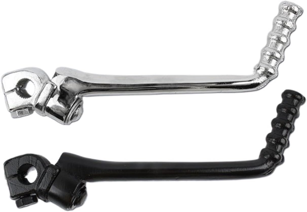 Kick Starter Lever 50cc 70cc 90cc 110cc 125cc Engine Pit Bike Motorcycle Lifan YX SSR XR50 CRF50 Parts 13mm(Silver)