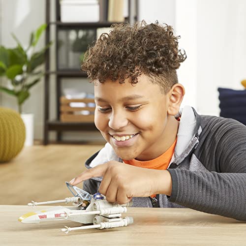 Star Wars Mission Fleet Stellar Class Luke Skywalker & Grogu X-Wing Jedi Search & Rescue 2.5-Inch-Scale Figure And Vehicle, Ages 4 And Up #TOP5