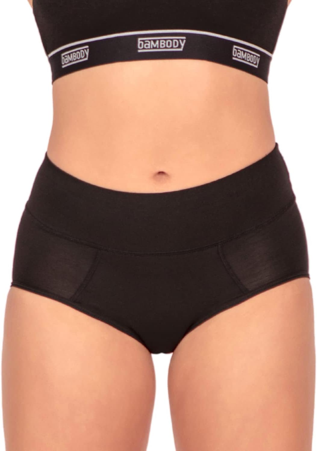 BambodyAbsorbent Panties, Period Underwear for Women and Teens - Leakproof, Soft, Comfortable, Breathable