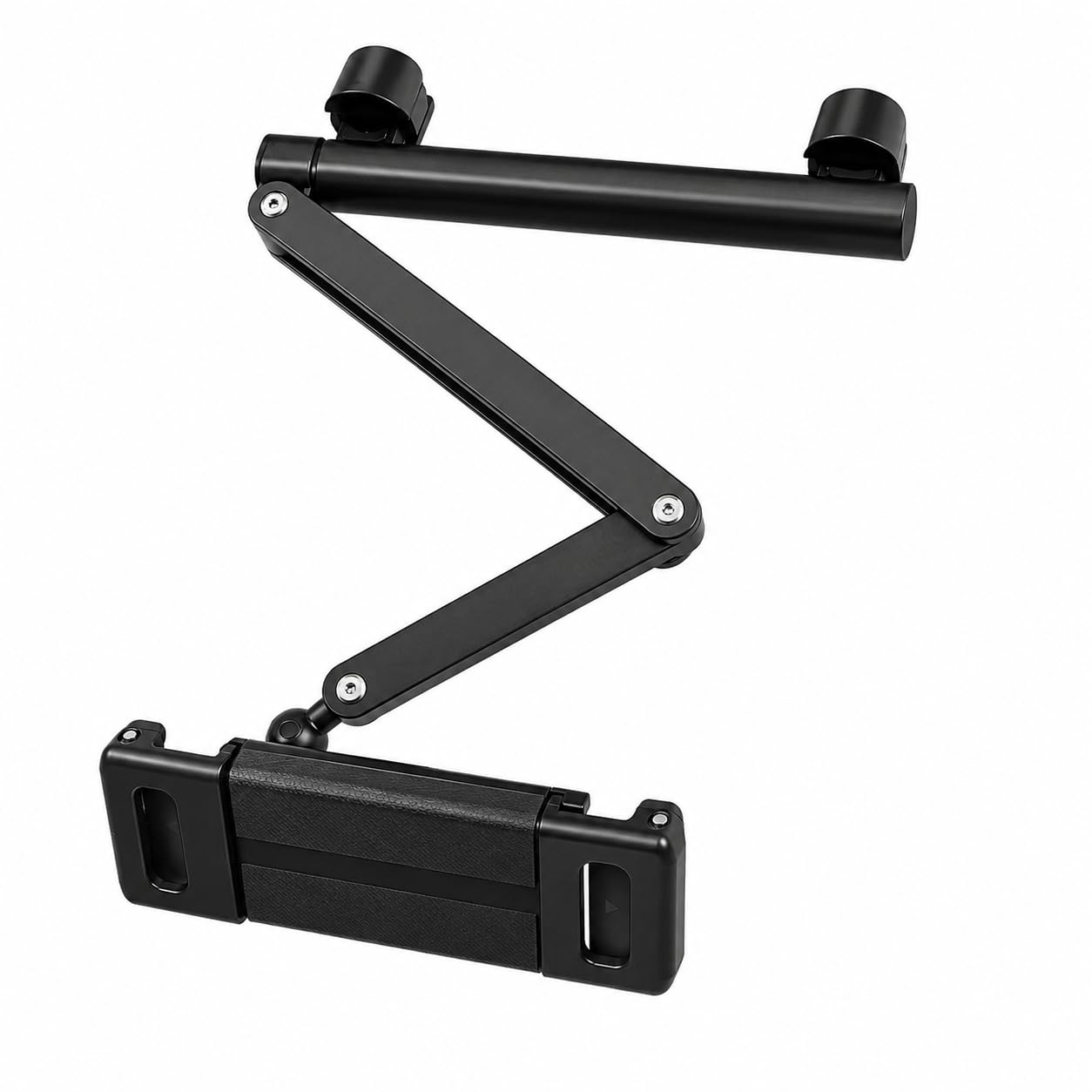 Car Headrest Tablet Holder for Back Seat, 360° Rotatable Foldable Mount with Extendable Arm for 4.7-12.9 Inch iPad, Samsung Galaxy Tab & Smartphones-picture-12