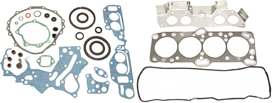 Overhaul Gasket Kit MD972032 50122200 Compatible with Caterpillar Forklift GP30K GC25K Compatible with Doosan Daewoo Forklift G20E-3 G25E-3 Compatible with Mitsubishi Engine 4G64 4G64T