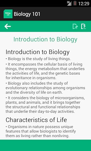 Biology & Human Anatomy