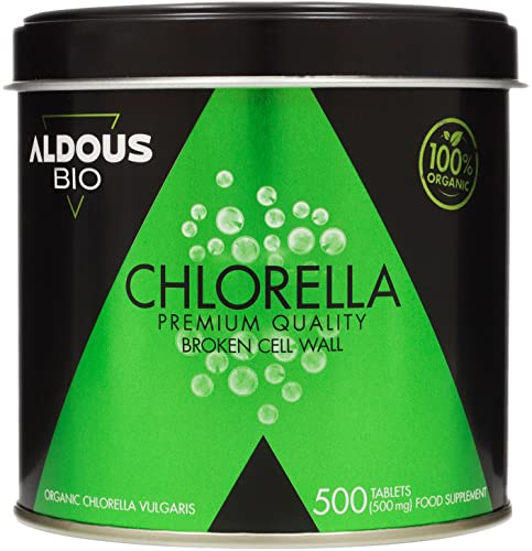 500 Comprimidos de Pura Chlorella Ecologica |...