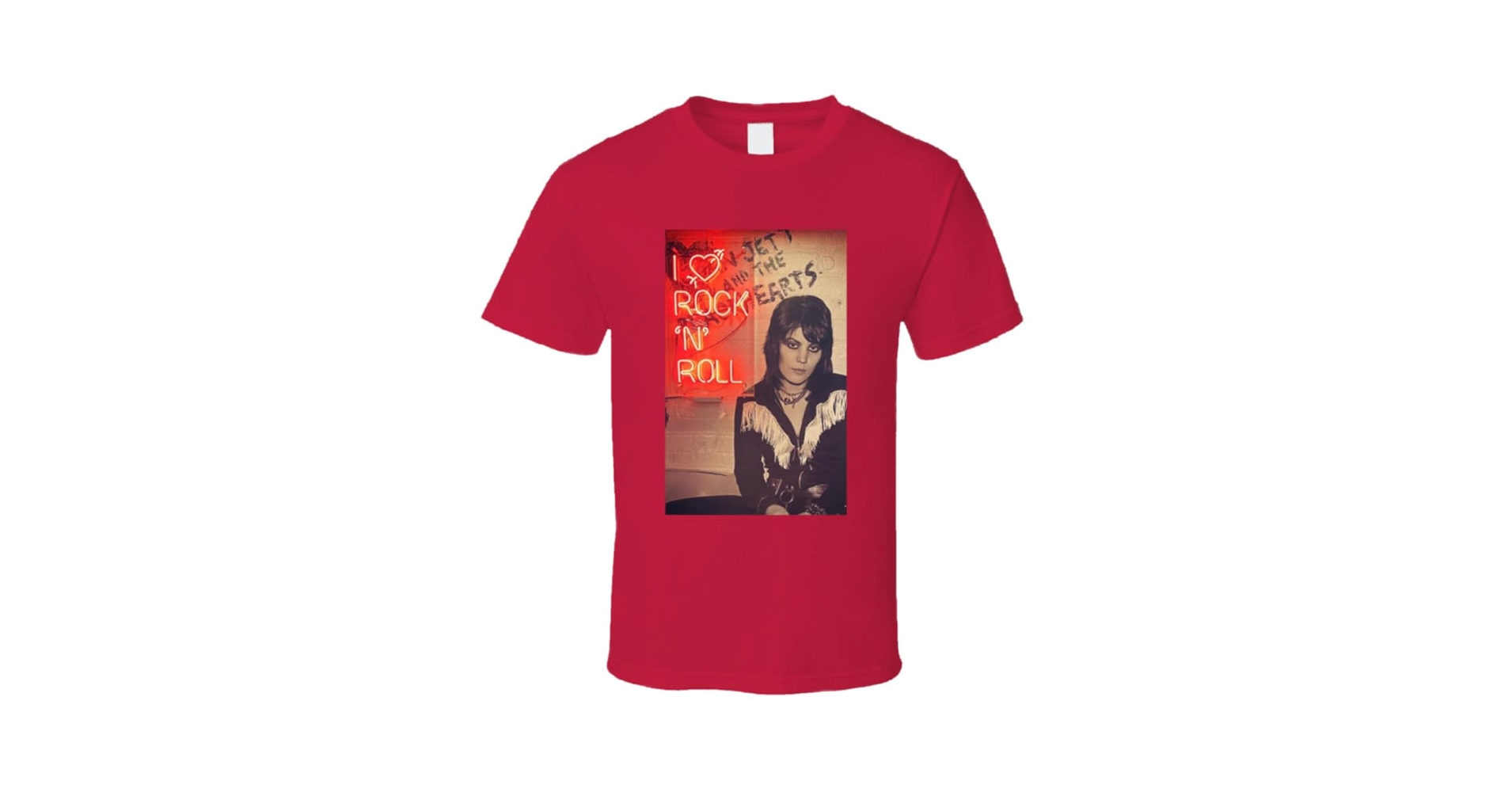 I Love Rock N Roll Joan Jett T Shirt S Red | Amazon.com