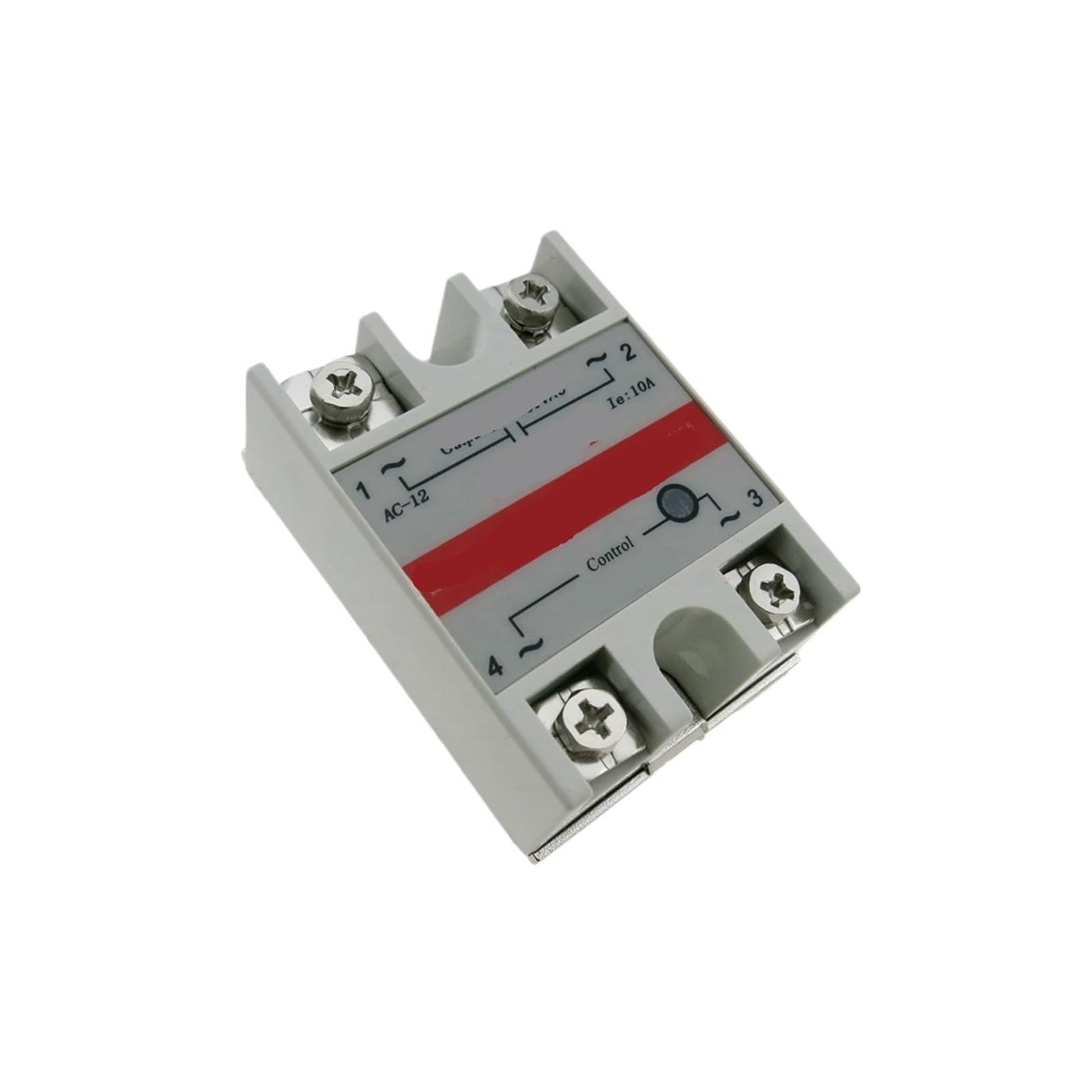 Relais à semi-conducteurs SSR-10AA JGX-14810 monophasé contrôle AC 10A