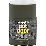 Body Glide Outdoor Anti Chafe Balm. Fragrance free anti chafing stick trusted in basic training, endurance sports and everyday life. Use on neck, shoulders, chest, arms, butt, groin, thighs & feet