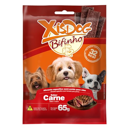 Petisco Bifinho XisDog Carne – 65 g