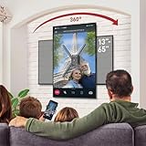 Barkan Landscape-Portrait Rotation 13-65 inch TV Wall Mount, Flat/Curved Screen Bracket, Holds up to 80lbs, Auto Lock Patented, Fits LED OLED LCD, Vertical and Horizontal