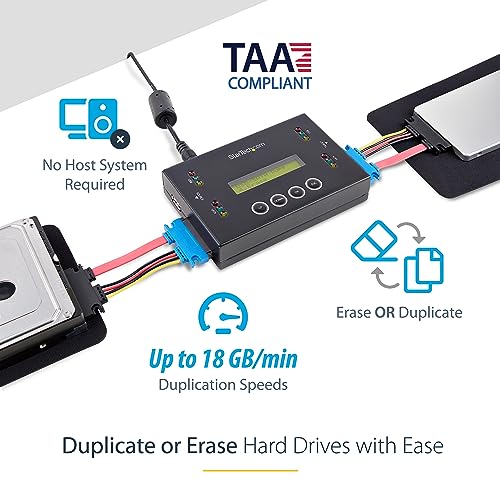 StarTech.com 1:1 HDD/USB Duplicator