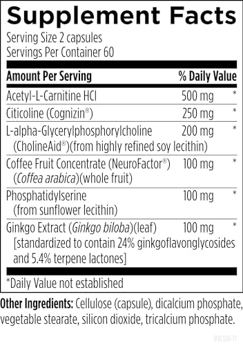 Designs for Health Brain Vitale Supplement