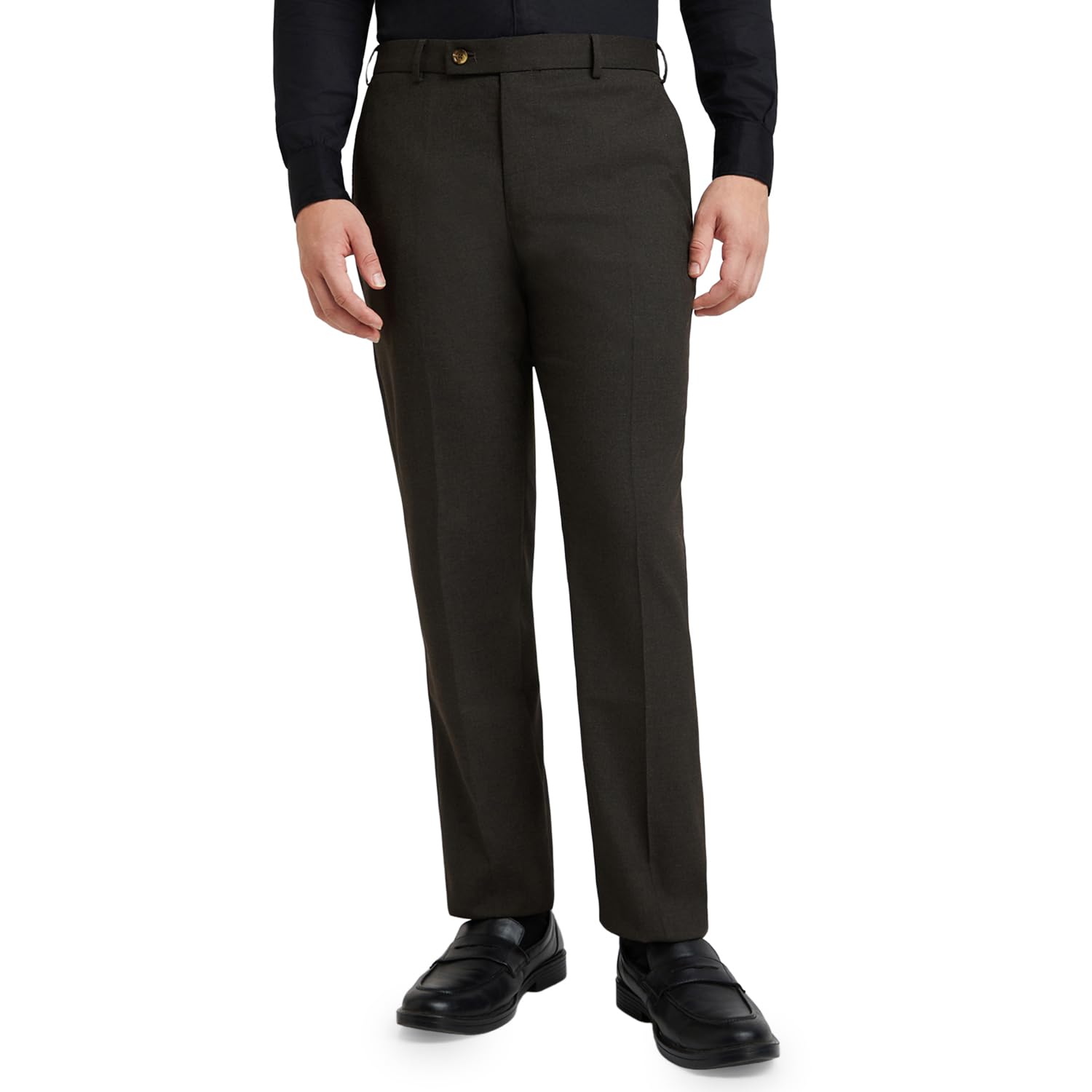 park avenue Men's Regular Fit Mid Rise Trouser-picture-23