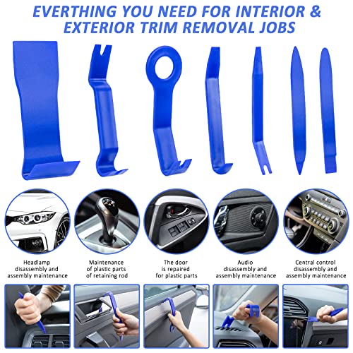 AUTODECO Car Emergency Kit with Scissor Jack