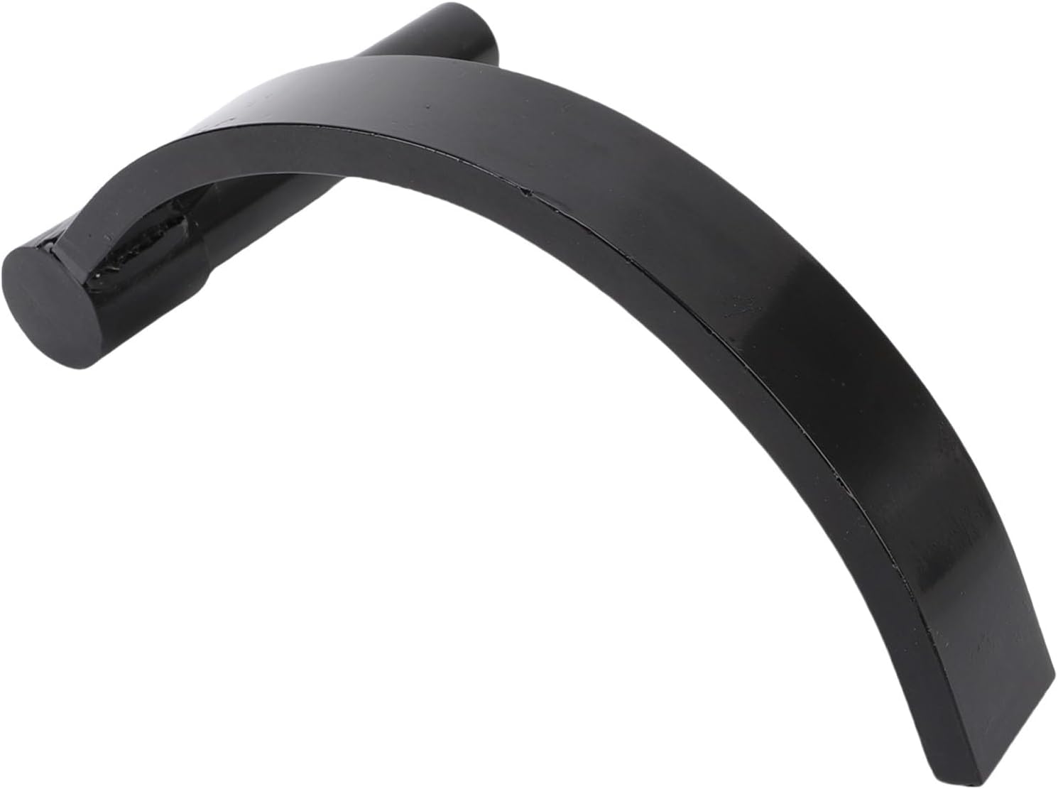 WALFRONT Curved Lathe Tool Rest, Alloy Steel Woodworking Tool Holder for 1 Inch Lathe Base, Ideal for Bowl Hollowing and Turning Projects