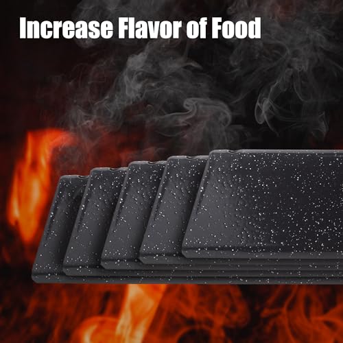 7636 Flavorizer Bars for Weber GS4 Spirit 2 Spirit I 300 Series Spirit E310 S310 E320 S320 Gas Grill with Front Control Knobs,Replacement Part for Weber 69797,5 Pack Porcelain Enameled Flavor Bars