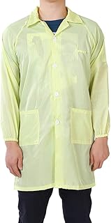yellow lab coat