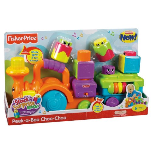 フィッシャープライス ぴょっこりブロック ビックリぴょっこりきかんしゃ (P7528)