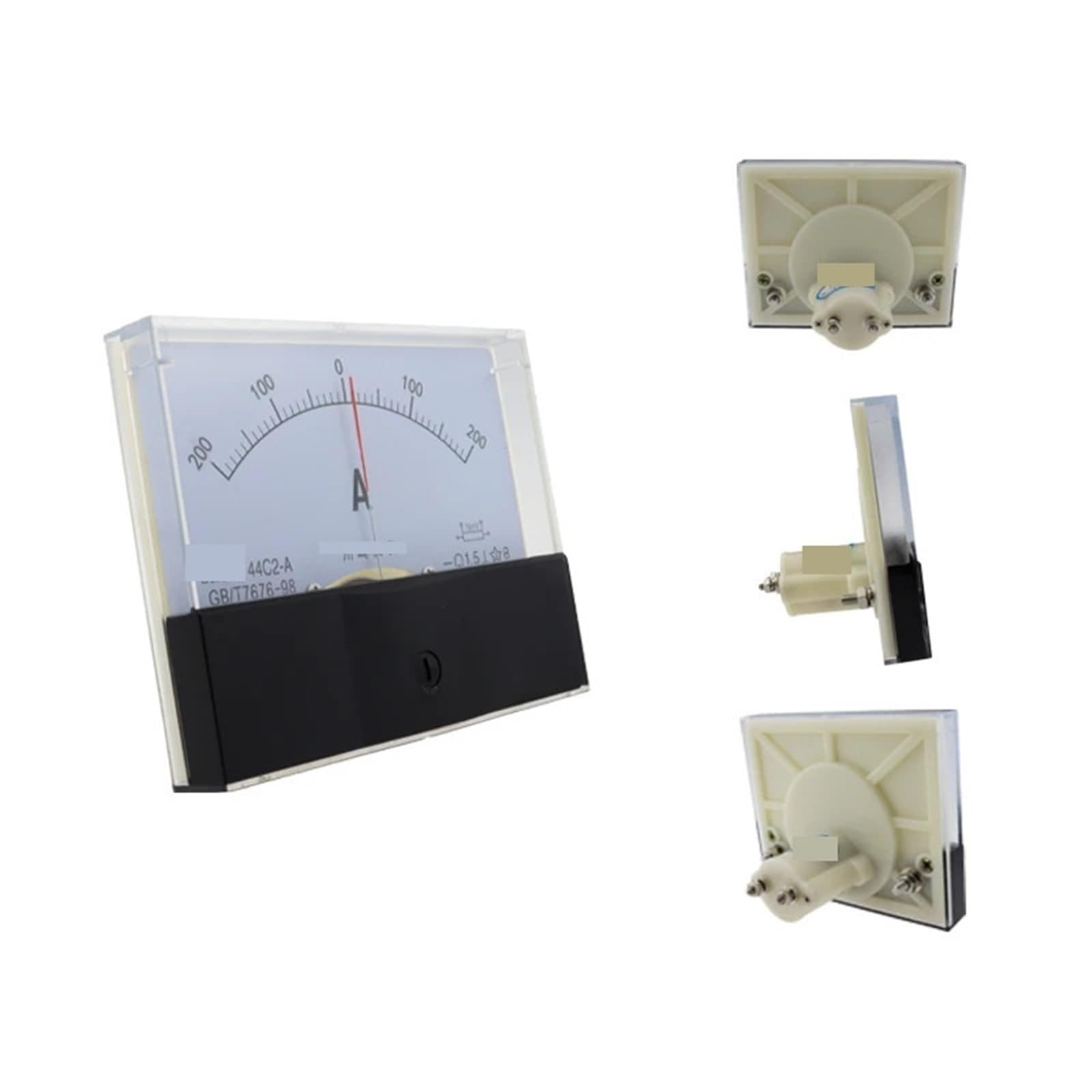 44C2 DC/75mv Gauge pannello analogico AMP misuratore di corrente 3A 10A 100A 200A 300A 500A 600A 750A 800A 1000A 1 pezzo (10A -0-10A)