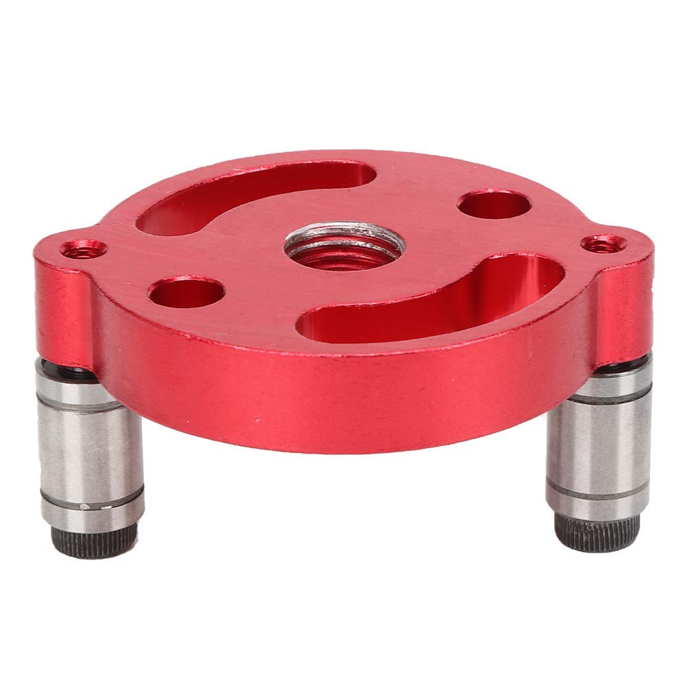 اثنين من المخالب ثقب الحفر وتد التوجيه الرقصة دليل الحفر حفرة مستقيمة تهزهز للنجار (أحمر 4pc-A1)