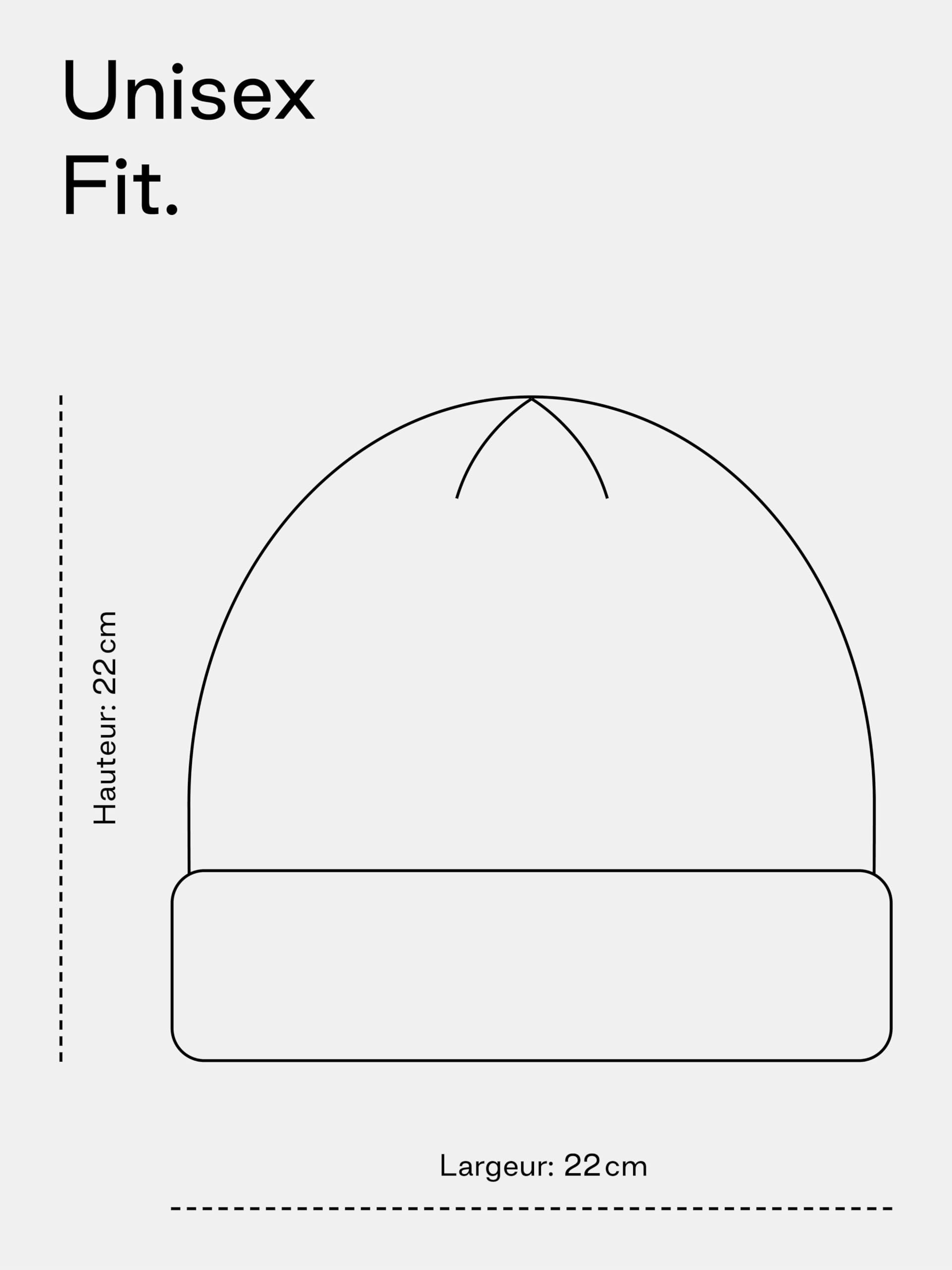 Enter the Complex® Bonnet d'hiver en Laine Chaude 100% Mérinos pour Homme et Femme