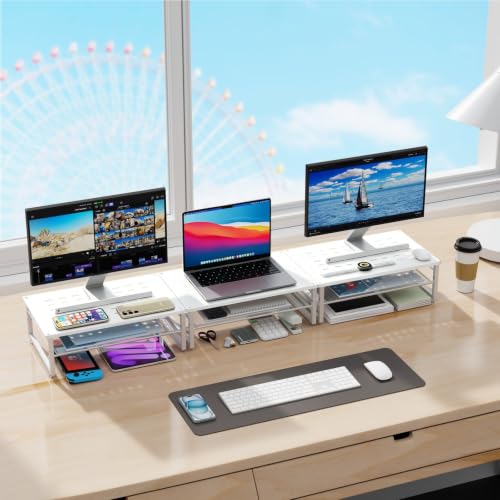 Image of gianotter 2-Tier Metal Monitor Stand Riser