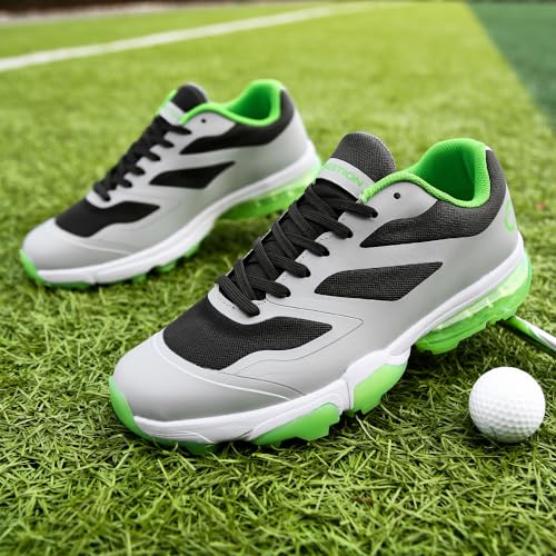 THESTRON New Men Golf Shoes 8 Spikes Professional Outdoor Golf Sport Sneaker for Men4