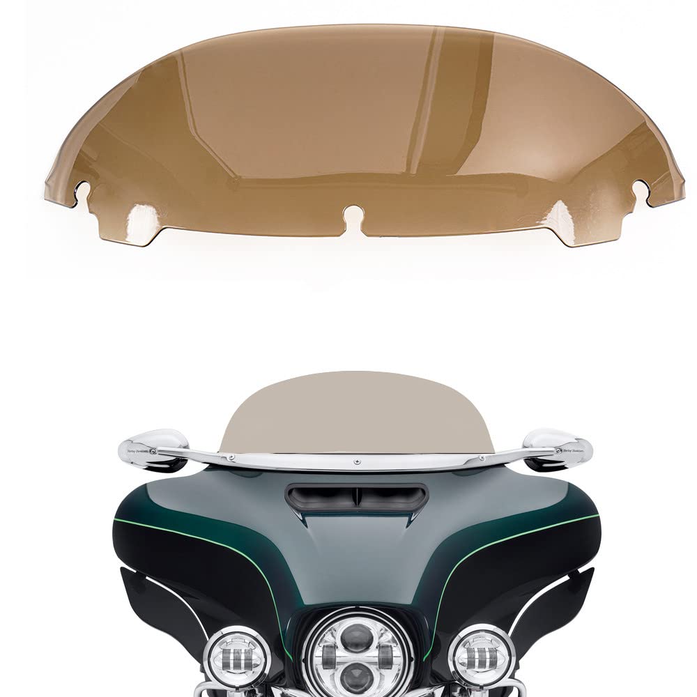 7" Tint Windshield Windscreen Compatible for 2014-2022 Harley Davidson Touring Electra Glide Street Glide 2014 2015 2016 2017 2018 2019 2020 2021 2022 (Tint)