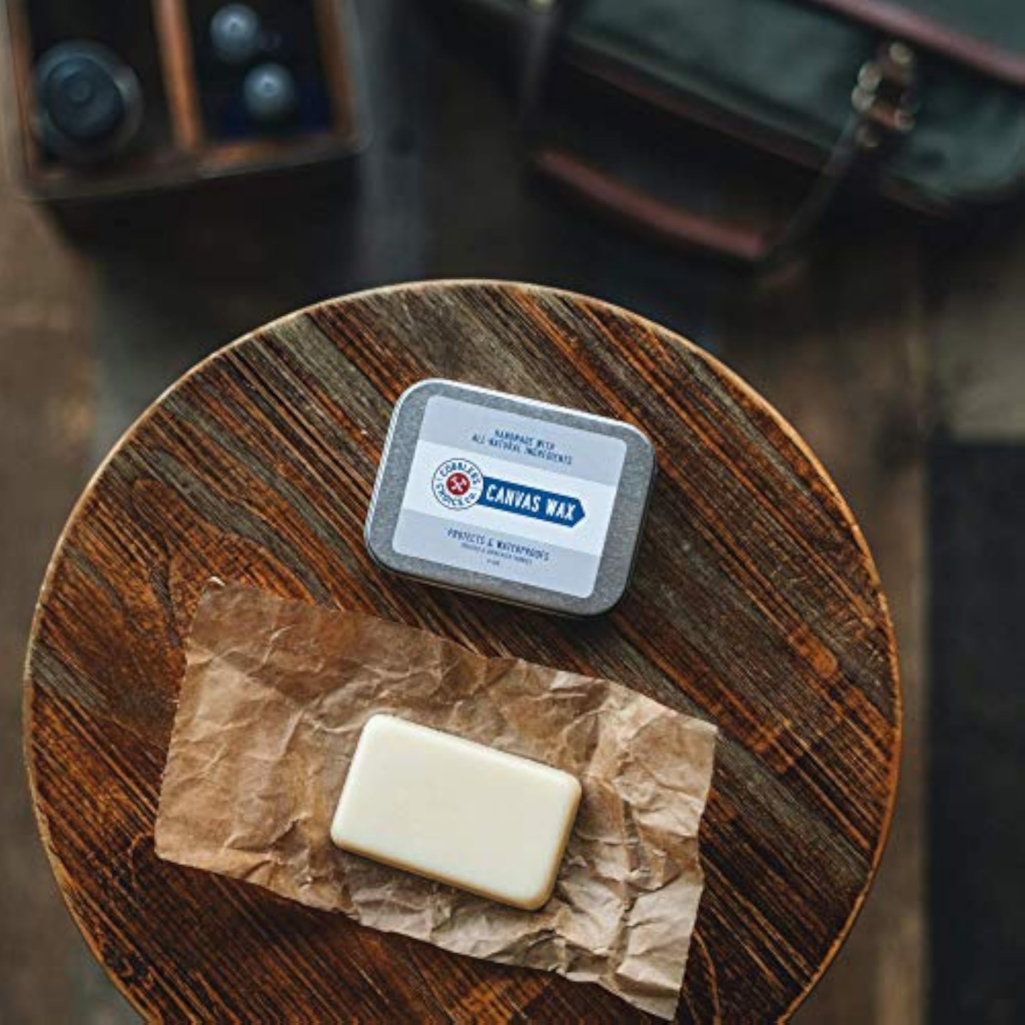 Cobbler's Canvas Wax, Protects Textiles from Elements