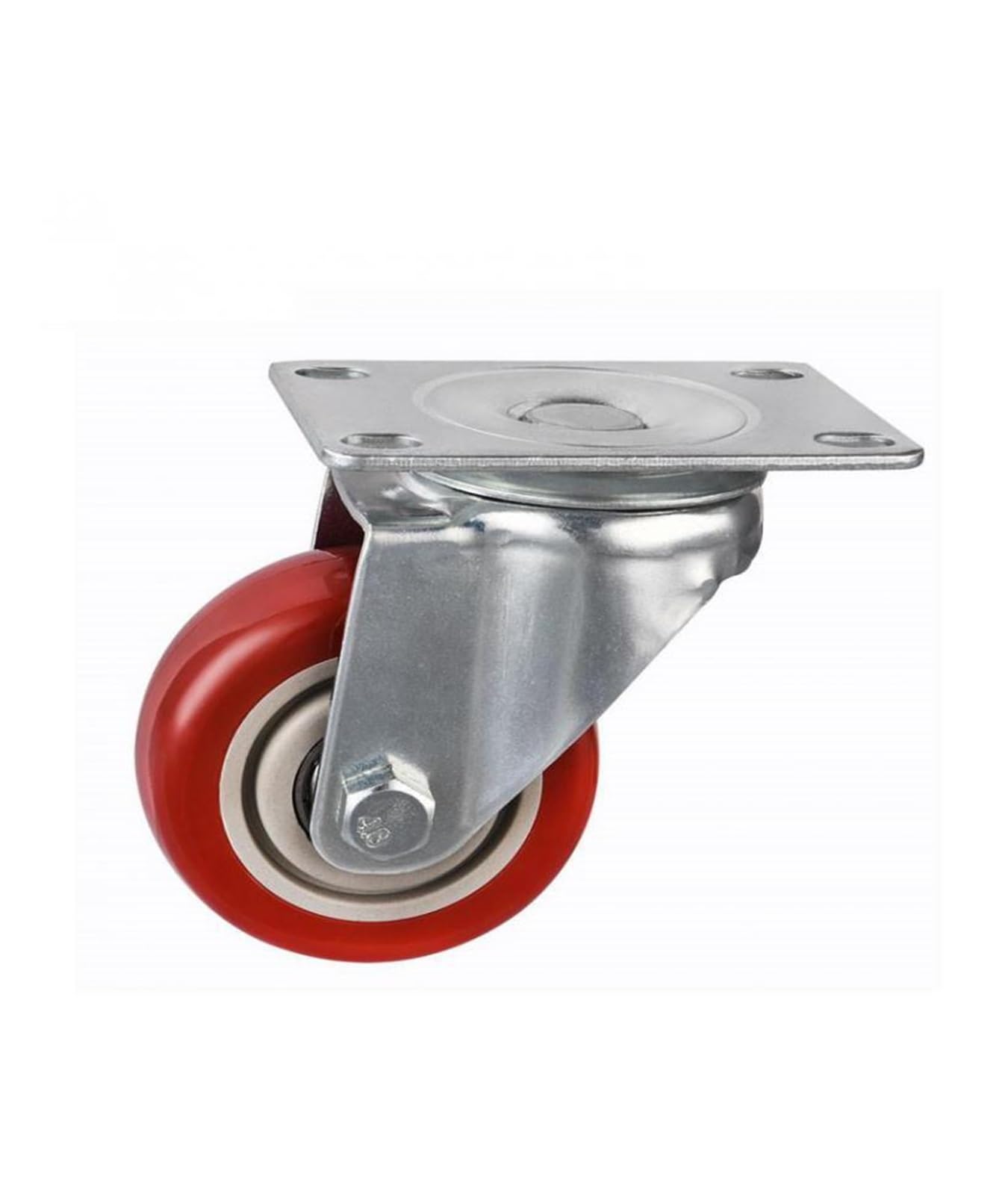 Double roulement pour roulette de taille moyenne de 3 pouces marron