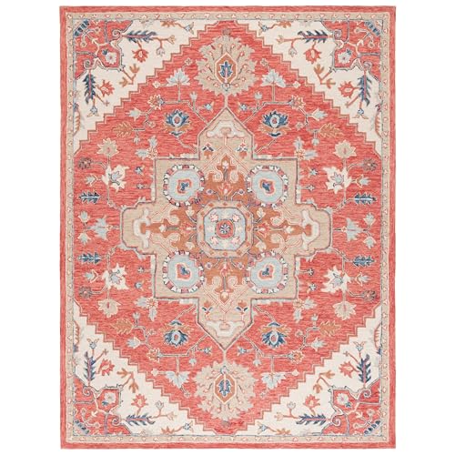 Image of Hand Tufted Premium Rug Premium Wool Carpet for Living Room Bedroom and Hall Size 4x6 Feet Color Multi