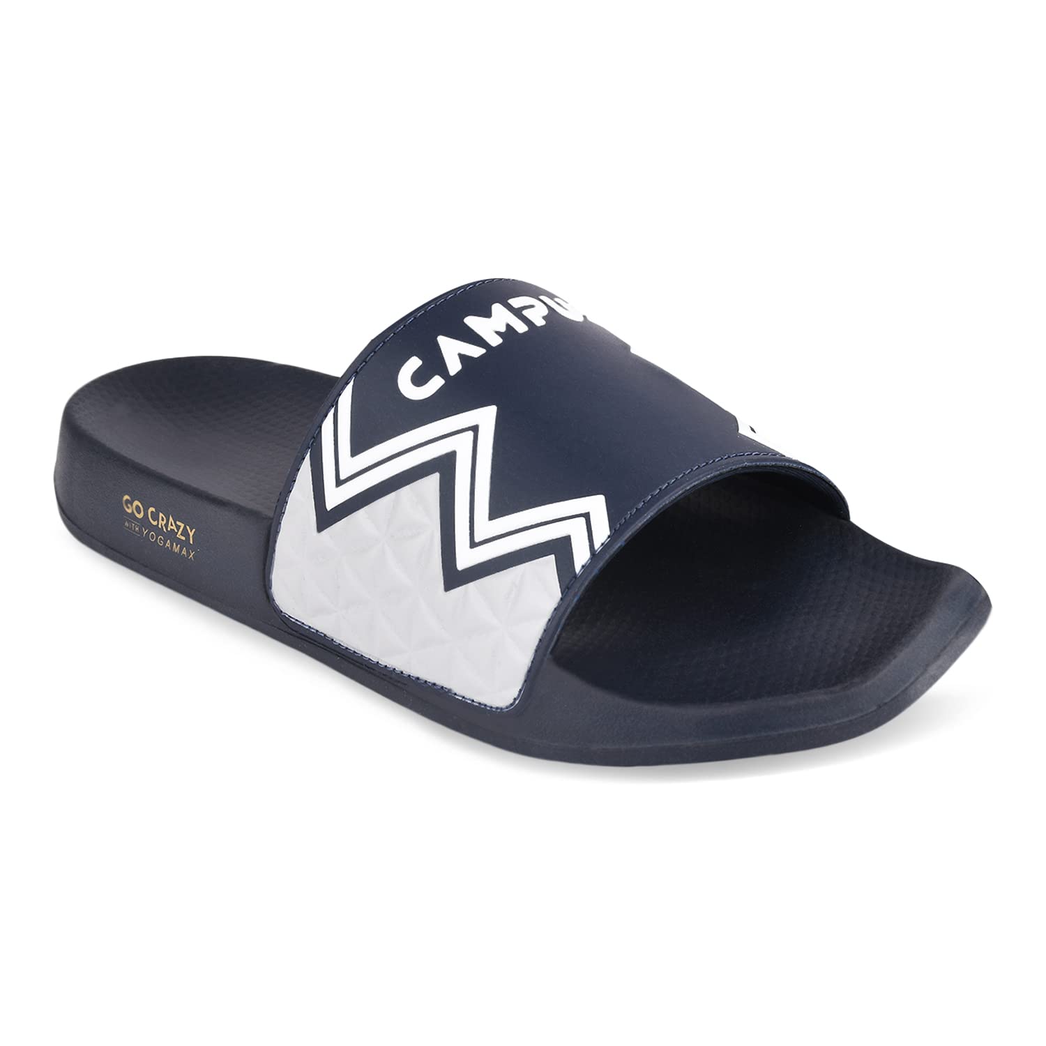 Campus Mens SL-427 BLU/WHT Sliders - 6UK/India SL-427 (B0B37G59HN) Amazon Price History, Amazon Price Tracker